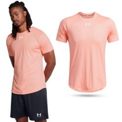 Koszulka fitness treningowa męska Under Armour termoaktywna. Brązowe bielizna termoaktywna męska Under Armour, m, bez ramiączek, na fitness i siłownię. Za 184.45 zł.