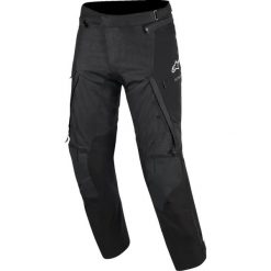 Spodnie przeciwdeszczowe motocyklowe Alpinestars Andes V4 Drystar. Czarne spodnie materiałowe męskie ALPINESTARS, bez wzorów, z materiału, eleganckie, dla wysokich. Za 1,236.00 zł.