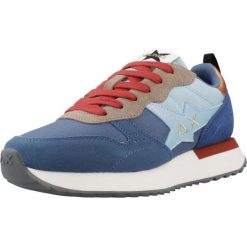 Buty SUN68 SCPZ45216 Niebieski. Niebieskie obuwie trekkingowe damskie SUN68, na fitness i siłownię. Za 379.99 zł.