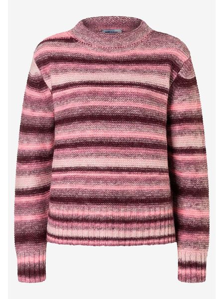 More & More Sweter w kolorze różowym rozmiar: 44. Różowe golfy damskie MORE & MORE, bez kołnierzyka. Za 149.95 zł.