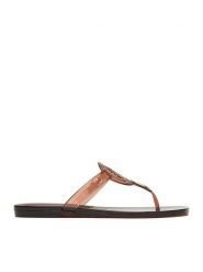 Nine West Japonki CEO-CT0906-1 Brązowy. Brązowe klapki damskie Nine West, bez wzorów, z syntetyku, bez obcasa. Za 79.99 zł.