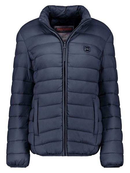 ANAPURNA Kurtka zimowa "Akitalana Basic" w kolorze granatowym rozmiar: S. Niebieskie kurtki damskie ANAPURNA, na zimę, s, bez wzorów, z puchu, bez kaptura. Za 117.99 zł.