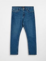 Jeansy regular fit - granatowy. Niebieskie jeansy męskie Sinsay. Za 49.99 zł.