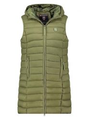 Canadian Peak Kamizelka pikowana "Vakitaleak" w kolorze zielonym rozmiar: XXL. Zielone kamizelki damskie Canadian Peak, xxl. Za 122.96 zł.