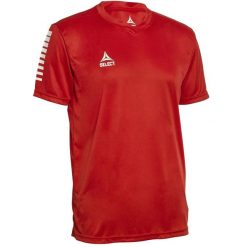 Koszulka piłkarska poliestrowa męska Select PISA czerwona. Czerwone t-shirty sportowe męskie Select, m, bez ramiączek, do piłki nożnej. W wyprzedaży za 75.45 zł.