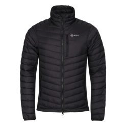 Kurtka puchowa Kilpi Actis. Czarne kurtki treningowe męskie Kilpi, na jesień, m, bez wzorów, z materiału, trekkingowe. Za 385.00 zł.