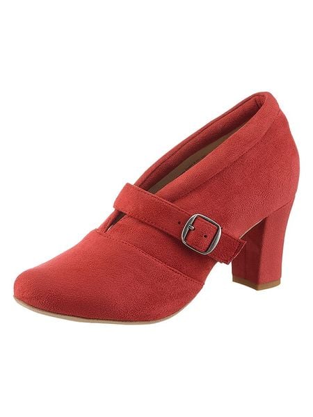 Heine Botki w kolorze czerwonym rozmiar: 36. Czerwone botki damskie Heine, eleganckie, bez obcasa, bez zapięcia. Za 68.95 zł.
