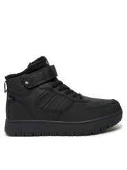 Leaf Sneakersy LLOMM201Q Czarny. Czarne buty sportowe chłopięce Leaf, z materiału, bez zapięcia. Za 229.99 zł.