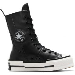 Tenisówki Converse Chuck 70 Plus Xhi Leather. Czarne trampki i tenisówki damskie Converse, bez wzorów. Za 790.00 zł.