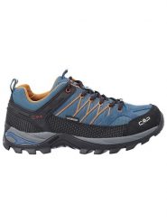 CMP Buty trekkingowe "Rigel" w kolorze niebiesko-pomarańczowym rozmiar: 45. Niebieskie buty trekkingowe męskie CMP, z materiału, bez zapięcia, outdoorowe. Za 333.37 zł.