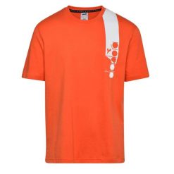 Koszulka męska DIADORA T-SHIRT SS ICON. Brązowe t-shirty męskie Diadora, m, bez wzorów, bez kołnierzyka. Za 49.99 zł.