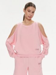 Liu Jo Bluza MA4385 F0873 Różowy Loose Fit. Czerwone bluzy bez kaptura damskie Liu Jo, s, z bawełny. Za 619.99 zł.