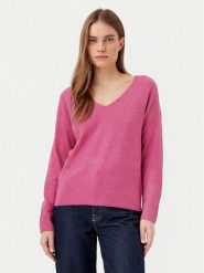 ONLY Sweter Rica 15224360 Różowy Regular Fit. Czerwone swetry klasyczne damskie Only, xs, z syntetyku, bez kołnierzyka. Za 99.99 zł.