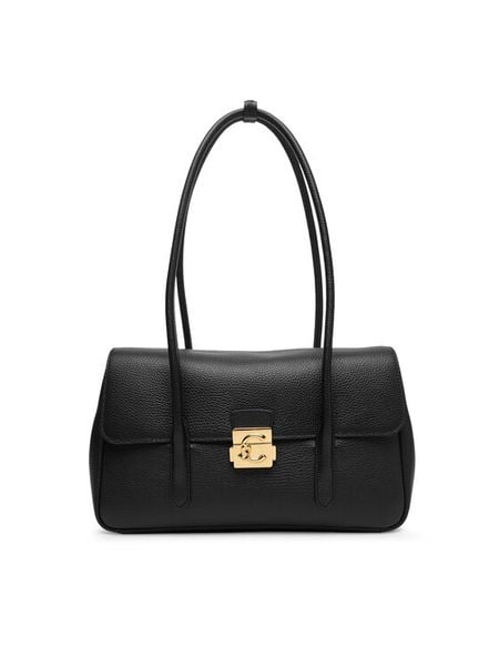 Coccinelle Torebka U4K Coccinelle C-Me Lock E1 U4K 12 03 01 Czarny. Czarne torebki klasyczne damskie Coccinelle, bez wzorów, ze skóry, bez dodatków. Za 1,539.00 zł.