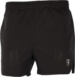 Męskie spodenki Ferrari Ripstop Shorts czarne 2XL. Czarne szorty męskie Ferrari, m, z materiału. Za 192.99 zł.