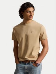 Polo Ralph Lauren T-Shirt 710671438527 Brązowy jasny Regular Fit. Brązowe koszulki polo męskie Polo Ralph Lauren, m, bez wzorów, z bawełny, bez ramiączek. Za 379.99 zł.