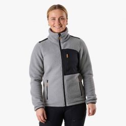 Bluza polarowa turystyka damska Swedemount Nordkap Pile Jacket wodoodporna. Czarne bluzy bez kaptura damskie SWEDEMOUNT, z polaru. Za 399.99 zł.