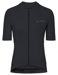 Koszulka damska Furka FZ Tricot III. Czarne bluzki sportowe damskie Vaude, m, z materiału, bez kołnierzyka, bez ramiączek. Za 555.40 zł.