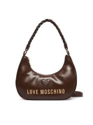 LOVE MOSCHINO Torebka JC4135PP1PL1130A Brązowy. Brązowe torebki klasyczne damskie Love Moschino, bez wzorów, ze skóry, bez dodatków. Za 949.99 zł.