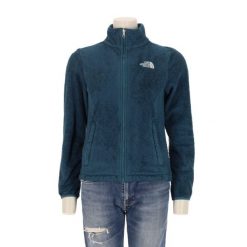 Damska kurtka polarowa Osito TNF. Niebieskie kurtki damskie The North Face, l, bez wzorów, z polaru, bez kaptura. Za 212.96 zł.