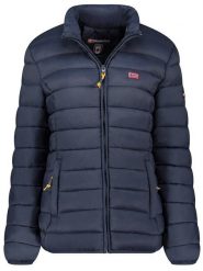 Geographical Norway Kurtka pikowana "Atikolor" w kolorze granatowym rozmiar: L. Niebieskie kurtki damskie Geographical Norway, l, bez wzorów, bez kaptura. Za 113.99 zł.