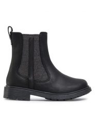 Clarks Botki Astrol Orin T 261541066 Czarny. Czarne botki dziewczęce Clarks, bez wzorów, z nubiku, bez ramiączek. Za 279.99 zł.