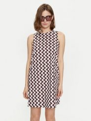 Marella Sukienka letnia Morina 2413221232 Kolorowy Relaxed Fit. Sukienki damskie Marella, na lato, bez wzorów, z bawełny, bez kołnierzyka, bez ramiączek. Za 889.99 zł.
