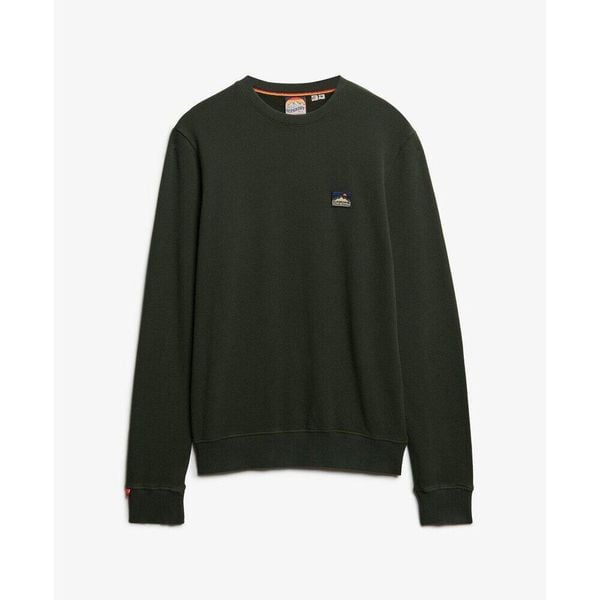 Bluza Superdry Great Outdoors Emb. Zielone bluzy bez kaptura męskie Superdry., m. Za 321.30 zł.