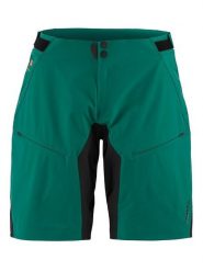 Craft Szorty kolarskie "Adv Offroad XT" w kolorze zielono-czarnym rozmiar: XS. Czarne spodenki sportowe damskie Craft, xs, z poliamidu, rowerowe. Za 260.99 zł.