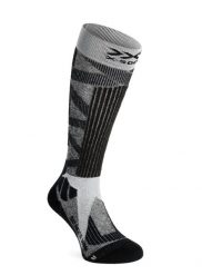 Skarpety narciarskie damskie X-Socks Ski Rider 4.0. Szare skarpetki damskie X-Socks, bez wzorów, z materiału. Za 169.99 zł.