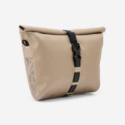 Torba rowerowa do bikepackingu Riverside ADVT 900 na kierownicę IPX6 3,5 l. Brązowe torby męskie na ramię ROCKRIDER, bez wzorów, z materiału, na ramię. Za 179.99 zł.