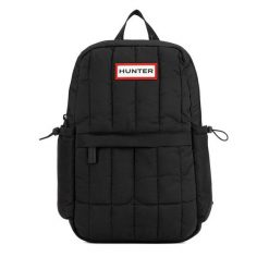 Plecak Hunter. Czarne plecaki damskie Hunter, bez wzorów, sportowe. Za 249.99 zł.