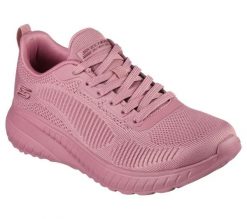 Buty do chodzenia damskie Skechers 117209SAGE. Czerwone buty sportowe na co dzień damskie Skechers, bez wzorów, z materiału, trekkingowe. Za 239.99 zł.