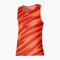 Koszulka do biegania męska Mizuno DAF Graphic Tank. T-shirty sportowe męskie Mizuno, l, z materiału, bez ramiączek, do biegania. Za 57.99 zł.
