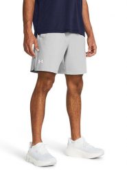 Under Armour Szorty sportowe "Launch 7" w kolorze szarym rozmiar: S. Szare szorty męskie Under Armour, bez wzorów, z materiału, sportowe. Za 79.95 zł.