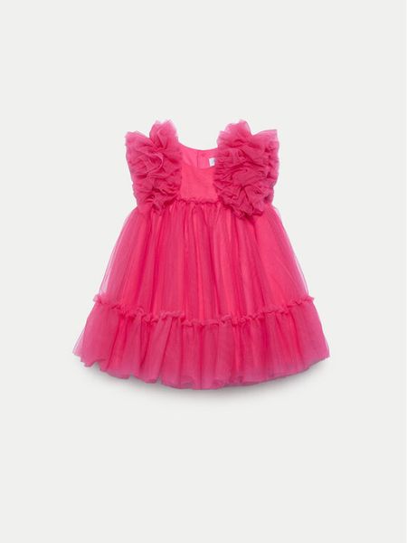 Abel & Lula Sukienka elegancka 5029 Czerwony Regular Fit. Czerwone sukienki dziewczęce Abel & Lula, bez wzorów, z syntetyku, bez ramiączek. Za 179.99 zł.