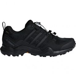 Buty adidas Terrex Swift R2 Gtx CM7492 czarne. Czarne buty trekkingowe męskie z gore-texu, bez zapięcia, wspinaczkowe, adidas terrex, gore-tex. Za 765.25 zł.