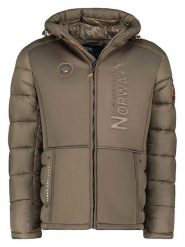 Geographical Norway Kurtka pikowana "Bafare" w kolorze brązowym rozmiar: M. Brązowe kurtki męskie Geographical Norway, m, bez wzorów, bez kaptura. Za 276.71 zł.