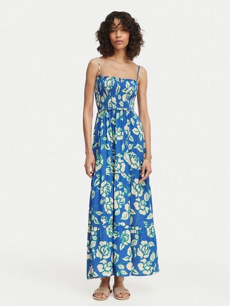 Maaji Sukienka letnia Flora Buttercup PT2985CLD002 Niebieski Regular Fit. Niebieskie sukienki damskie Maaji, na lato, m, bez wzorów, z wiskozy, bez kołnierzyka, bez ramiączek. Za 549.99 zł.