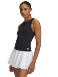 Under Armour Top sportowy "Motion" w kolorze czarnym rozmiar: M. Czarne topy damskie Under Armour, m, bez wzorów, bez kołnierzyka. Za 109.00 zł.