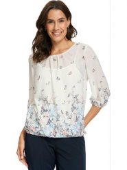 WITT WEIDEN Bluzka w kolorze białym rozmiar: 46. Białe bluzki damskie WITT WEIDEN, bez wzorów, bez kołnierzyka, bez ramiączek. Za 69.99 zł.