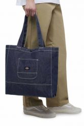 Torba na ramię BVorsa Dickies z denimu. Niebieskie torby męskie na ramię Dickies, bez wzorów, z denimu, bez dodatków. Za 232.65 zł.