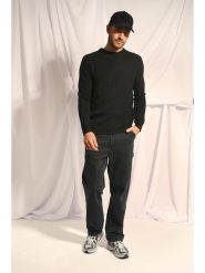 Just Cashmere Kaszmirowy sweter w kolorze czarnym rozmiar: S. Czarne swetry męskie Just Cashmere, s, bez wzorów, z kaszmiru, bez kołnierzyka. Za 695.99 zł.