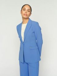 MOS MOSH Marynarka - MMLeonora Miley Kobiety niebieski, 38. Niebieskie marynarki i żakiety damskie Mos Mosh, bez wzorów, eleganckie. Za 649.95 zł.