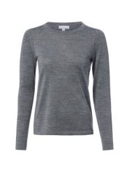 Brookshire Sweter z dzianiny merino Kobiety Wełna szary, M. Szare swetry klasyczne damskie brookshire, m, z dzianiny, bez kołnierzyka. Za 249.95 zł.