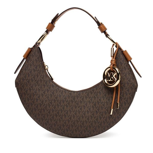 Torebka MICHAEL Michael Kors. Brązowe torebki klasyczne damskie MICHAEL Michael Kors, bez wzorów, bez dodatków. Za 899.99 zł.