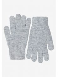 More & More Rękawiczki w kolorze jasnoszarym rozmiar: onesize. Szare rękawiczki damskie MORE & MORE, bez wzorów, z materiału. Za 34.95 zł.