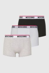 MOSCHINO Zestaw bokserek męskich 3 kolory. Białe bokserki męskie MOSCHINO, bez wzorów, z bawełny. W wyprzedaży za 199.99 zł.