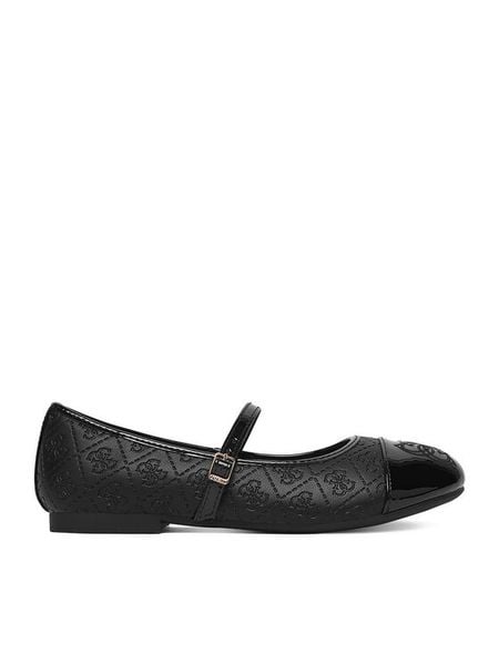 Guess Baleriny CEOWB-CS6666-03 Czarny. Czarne baleriny dziewczęce Guess, z aplikacjami. Za 149.99 zł.