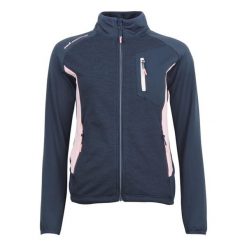 Damska bluza dresowa Peak Mountain Acerin. Niebieskie bluzy bez kaptura damskie Peak Mountain, z dresówki. W wyprzedaży za 338.25 zł.